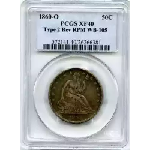 Half Dollars---Liberty Seated 1839-1891 -Silver- 0.5 Dollar (3)