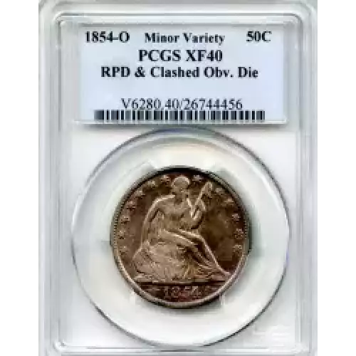 Half Dollars---Liberty Seated 1839-1891 -Silver- 0.5 Dollar (3)