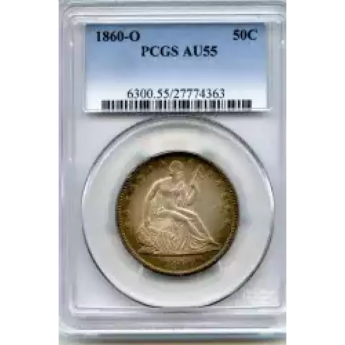 Half Dollars---Liberty Seated 1839-1891 -Silver- 0.5 Dollar (3)