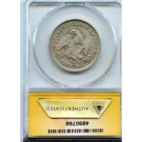 Half Dollars---Liberty Seated 1839-1891 -Silver- 0.5 Dollar (3)