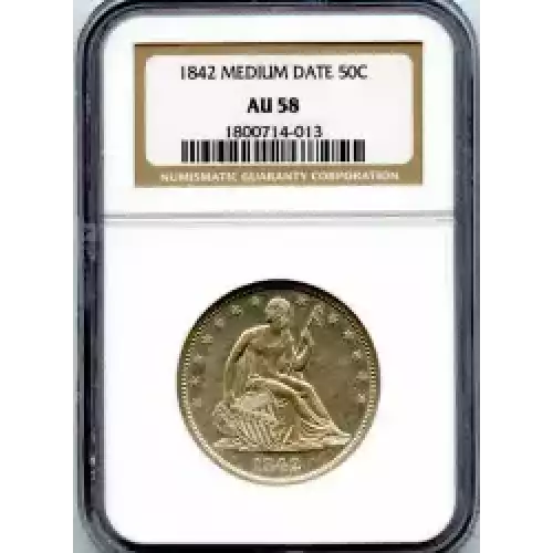 Half Dollars---Liberty Seated 1839-1891 -Silver- 0.5 Dollar (3)