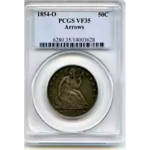 Half Dollars---Liberty Seated 1839-1891 -Silver- 0.5 Dollar (3)