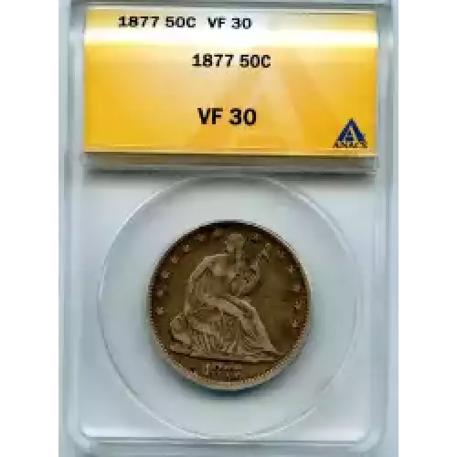 Half Dollars---Liberty Seated 1839-1891 -Silver- 0.5 Dollar (3)