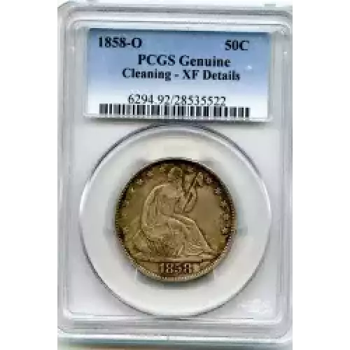 Half Dollars---Liberty Seated 1839-1891 -Silver- 0.5 Dollar (3)