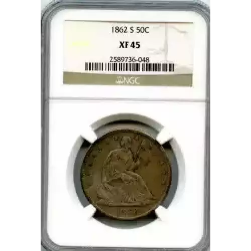 Half Dollars---Liberty Seated 1839-1891 -Silver- 0.5 Dollar (3)