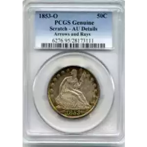 Half Dollars---Liberty Seated 1839-1891 -Silver- 0.5 Dollar (3)