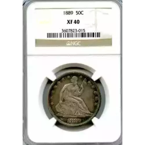 Half Dollars---Liberty Seated 1839-1891 -Silver- 0.5 Dollar (3)