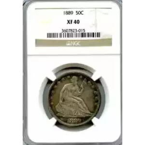 Half Dollars---Liberty Seated 1839-1891 -Silver- 0.5 Dollar (3)