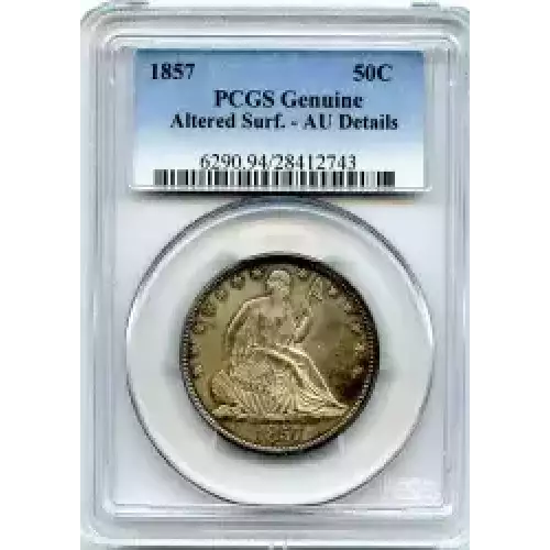 Half Dollars---Liberty Seated 1839-1891 -Silver- 0.5 Dollar (3)