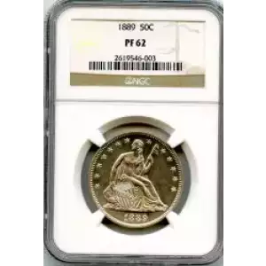 Half Dollars---Liberty Seated 1839-1891 -Silver- 0.5 Dollar (3)