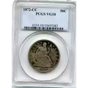 Half Dollars---Liberty Seated 1839-1891 -Silver- 0.5 Dollar (3)