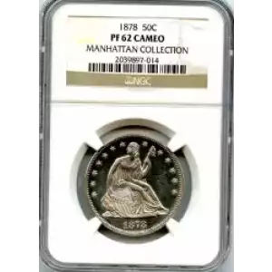 Half Dollars---Liberty Seated 1839-1891 -Silver- 0.5 Dollar (3)