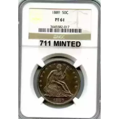 Half Dollars---Liberty Seated 1839-1891 -Silver- 0.5 Dollar (3)