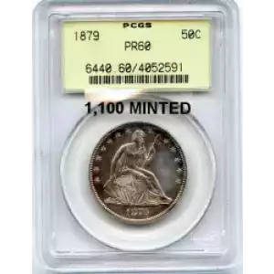 Half Dollars---Liberty Seated 1839-1891 -Silver- 0.5 Dollar (3)