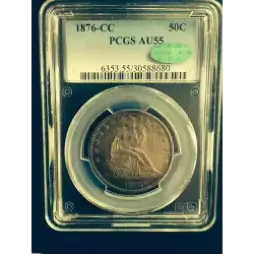 Half Dollars---Liberty Seated 1839-1891 -Silver- 0.5 Dollar (3)