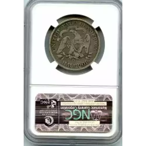 Half Dollars---Liberty Seated 1839-1891 -Silver- 0.5 Dollar (3)