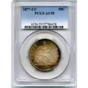 Half Dollars---Liberty Seated 1839-1891 -Silver- 0.5 Dollar (3)