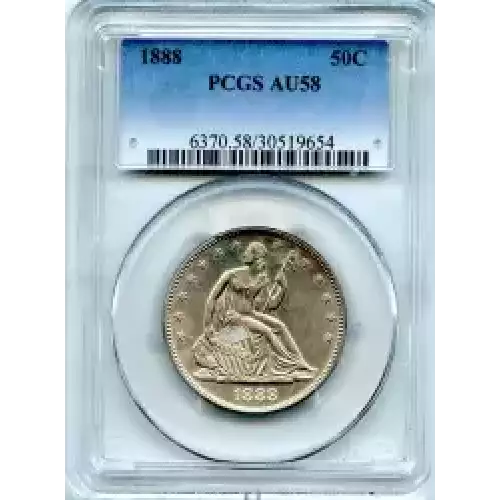 Half Dollars---Liberty Seated 1839-1891 -Silver- 0.5 Dollar (3)