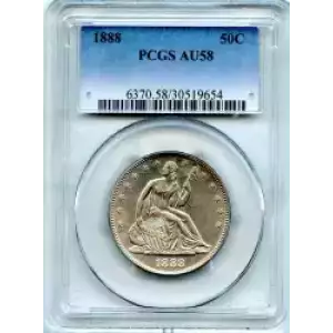 Half Dollars---Liberty Seated 1839-1891 -Silver- 0.5 Dollar (3)