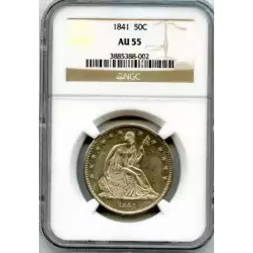 Half Dollars---Liberty Seated 1839-1891 -Silver- 0.5 Dollar (3)