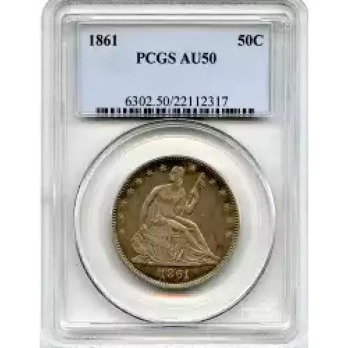 Half Dollars---Liberty Seated 1839-1891 -Silver- 0.5 Dollar (3)