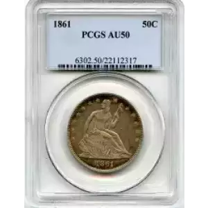 Half Dollars---Liberty Seated 1839-1891 -Silver- 0.5 Dollar (3)