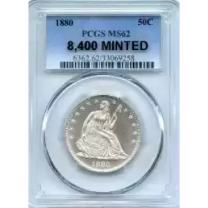 Half Dollars---Liberty Seated 1839-1891 -Silver- 0.5 Dollar (3)