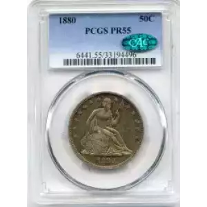 Half Dollars---Liberty Seated 1839-1891 -Silver- 0.5 Dollar (3)