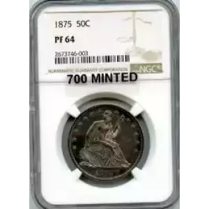 Half Dollars---Liberty Seated 1839-1891 -Silver- 0.5 Dollar (3)