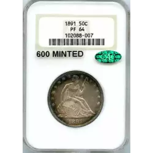 Half Dollars---Liberty Seated 1839-1891 -Silver- 0.5 Dollar (3)