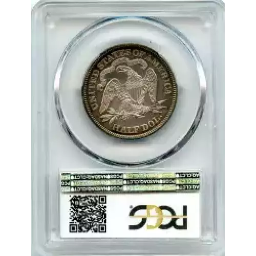 Half Dollars---Liberty Seated 1839-1891 -Silver- 0.5 Dollar (3)