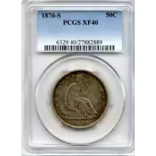 Half Dollars---Liberty Seated 1839-1891 -Silver- 0.5 Dollar (3)