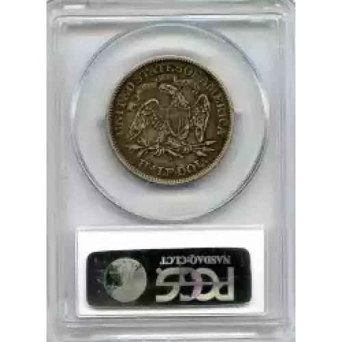 Half Dollars---Liberty Seated 1839-1891 -Silver- 0.5 Dollar (3)