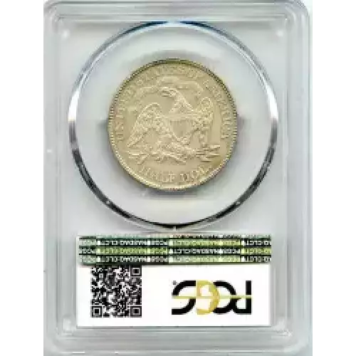 Half Dollars---Liberty Seated 1839-1891 -Silver- 0.5 Dollar (3)