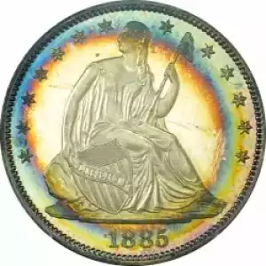 Half Dollars---Liberty Seated 1839-1891 -Silver- 0.5 Dollar (3)