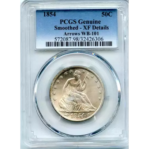 Half Dollars---Liberty Seated 1839-1891 -Silver- 0.5 Dollar (3)