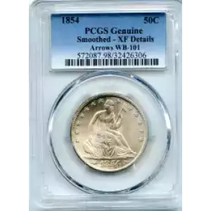 Half Dollars---Liberty Seated 1839-1891 -Silver- 0.5 Dollar (3)