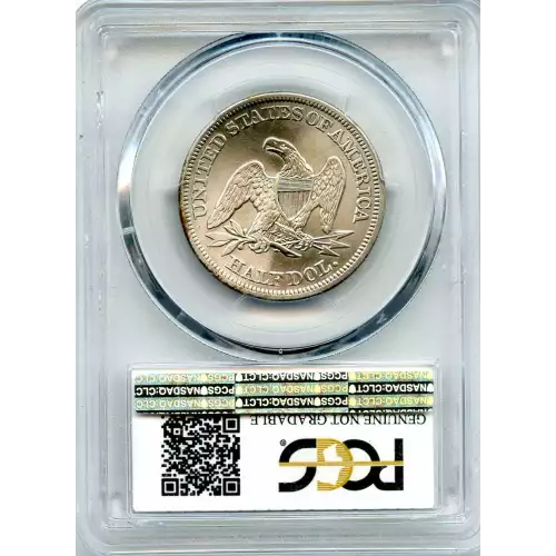 Half Dollars---Liberty Seated 1839-1891 -Silver- 0.5 Dollar (3)