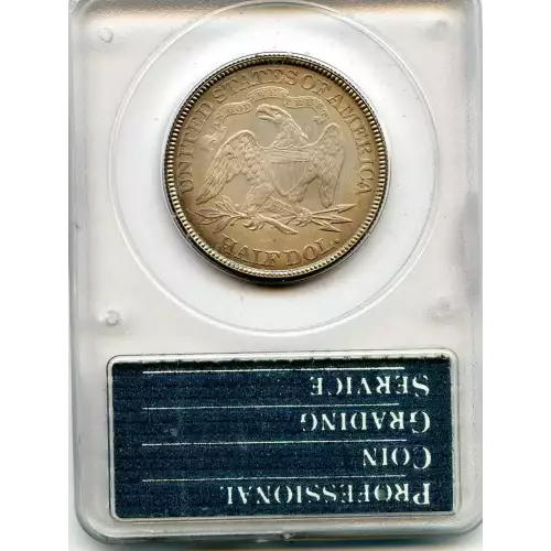 Half Dollars---Liberty Seated 1839-1891 -Silver- 0.5 Dollar (3)