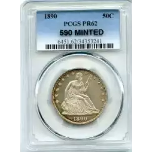 Half Dollars---Liberty Seated 1839-1891 -Silver- 0.5 Dollar (3)