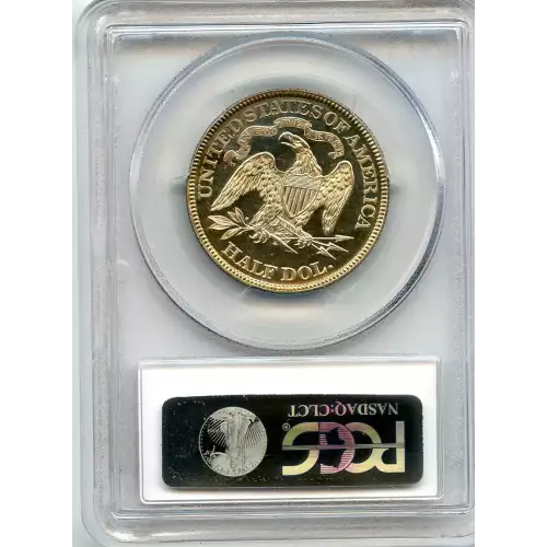 Half Dollars---Liberty Seated 1839-1891 -Silver- 0.5 Dollar (3)