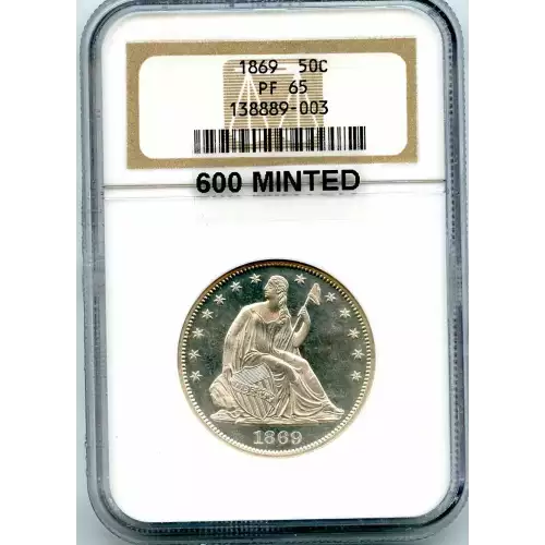 Half Dollars---Liberty Seated 1839-1891 -Silver- 0.5 Dollar (3)