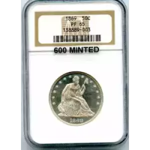 Half Dollars---Liberty Seated 1839-1891 -Silver- 0.5 Dollar (3)