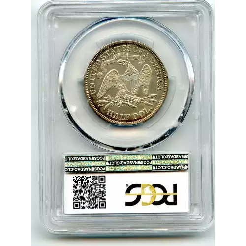 Half Dollars---Liberty Seated 1839-1891 -Silver- 0.5 Dollar (3)