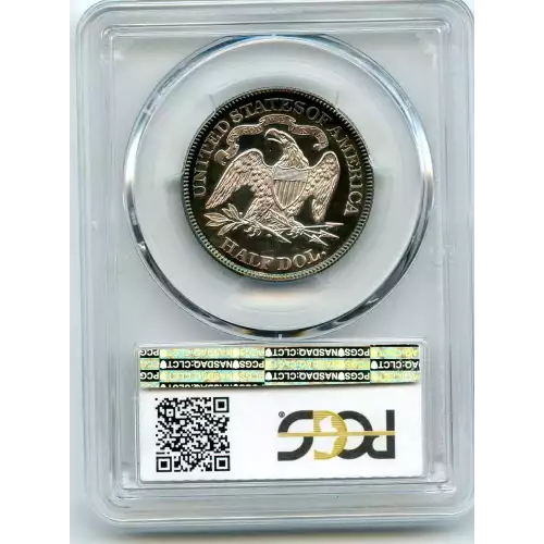 Half Dollars---Liberty Seated 1839-1891 -Silver- 0.5 Dollar (3)