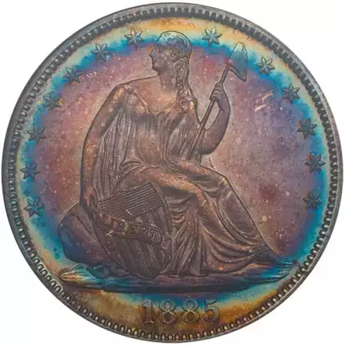 Half Dollars---Liberty Seated 1839-1891 -Silver- 0.5 Dollar (3)