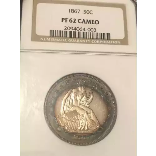 Half Dollars---Liberty Seated 1839-1891 -Silver- 0.5 Dollar (3)