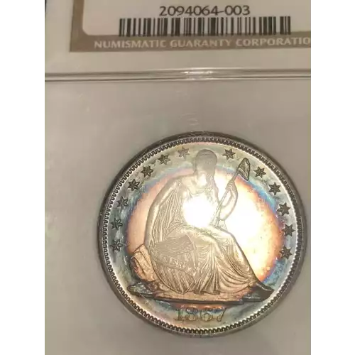 Half Dollars---Liberty Seated 1839-1891 -Silver- 0.5 Dollar (3)