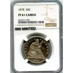 Half Dollars---Liberty Seated 1839-1891 -Silver- 0.5 Dollar (3)