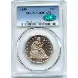 Half Dollars---Liberty Seated 1839-1891 -Silver- 0.5 Dollar (3)